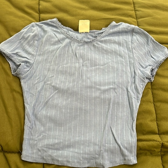 Periwinkle Cropped Top - Picture 1 of 2